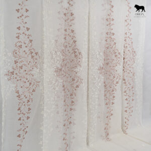 جبير إيليجانتا مطرز _ أوف وايت في كشمير